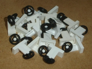 Lego 651008-X (3829c01) auto díl, volant 20 ks POUŽITÉ