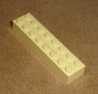 Lego 104475 (3007) kostka 2x8 1 ks POUŽITÉ