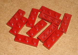 Lego 200785-X (3623) destička, podložka 1x3 10 ks POUŽITÉ