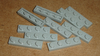 Lego 201045-X (3710) destička, podložka 1x4 10 ks POUŽITÉ