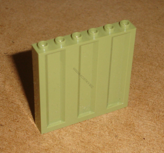 Lego 606945 (23405) panel 1x6x5 vlnitý 1 ks POUŽITÉ