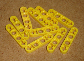 Lego 523360-X (32449) technic rameno 1x4 10 ks POUŽITÉ