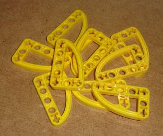 Lego 521550-X (32250) technic rameno 3x5 10 ks POUŽITÉ