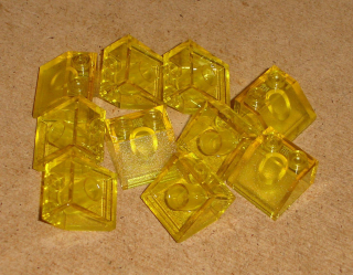 Lego 300410-3XC (3039) šikmá, střecha 45 2x2 10 ks NOVÉ
