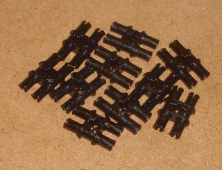 Lego 540235-X (32138, 65098) technic pin dvojitý 10 ks POUŽITÉ