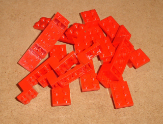 Lego 250114-X (4732) bracket 8x2x1 1/3 10 ks POUŽITÉ