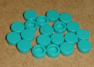 Lego 724090-XP (98138) hladká kostka kulatá 1x1 20 ks NOVÉ2