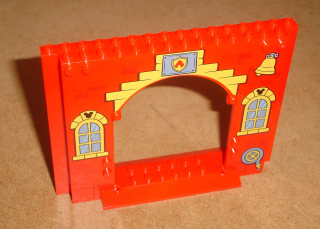 Lego 607901P (15626pb10) panel 4x16x10 Mickey Mouse (set 10776) 1 ks NOVÉ2