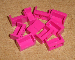 Lego 605465-X (23969) panel 1x2x1 10 ks POUŽITÉ
