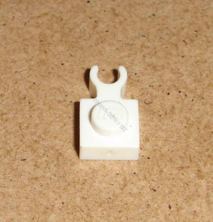 Lego 250168 (4085a) destička speciální 1x1 s klipem 1 ks POUŽITÉ