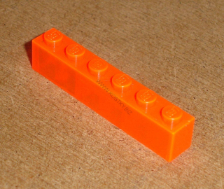 Lego 102420 (3009) kostka 1x6 1 ks POUŽITÉ
