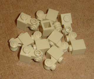 Lego 150475-X (20310) speciální kostka dekorativní 1x1 10 ks POUŽITÉ