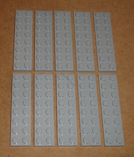 Lego 203125-X (3034) destička, podložka 2x8 10 ks POUŽITÉ