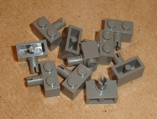 Lego 152025-X (2458) kostky s pinem 10 ks POUŽITÉ