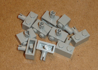 Lego 152040-X (2458) kostky s pinem 10 ks POUŽITÉ