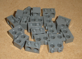 Lego 506630-X (32000) technic kostka 1x2 20 ks POUŽITÉ