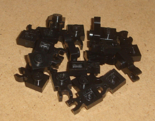 Lego 250204-X (4085) destička speciální 1x1 s klipem 20 ks POUŽITÉ