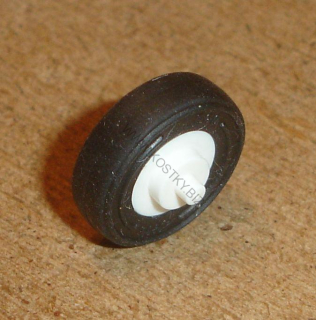 Lego 637795 (3464c01, 3139, 3464 / 59895) kolo malé s pneu 14mm D. x 4mm 1 ks POUŽITÉ