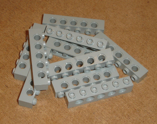 Lego 506895-X (3894) technic kostka 1x6 10 ks POUŽITÉ
