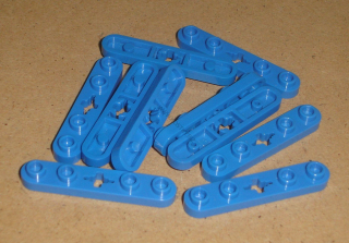 Lego 541025-X (32124) technic deska 1x5 10 ks POUŽITÉ