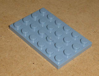 Lego 204260 (3032) destička, podložka 4x6 1 ks POUŽITÉ
