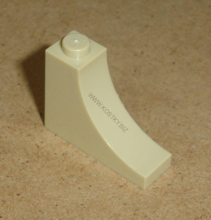 Lego 420660 (18653) zakulacená kostka inverted 1x3x2 1 ks POUŽITÉ