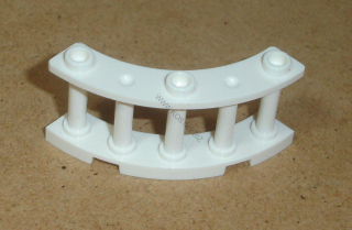 Lego 425665 (21229) plot, zábradlí zahnuté 4x4x2 1 ks POUŽITÉ