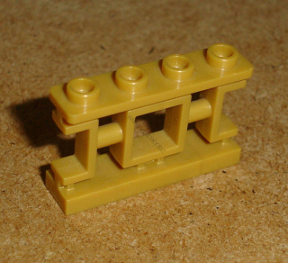 Lego 425190 (32932) plot, zábradlí s ornamenty 1 ks POUŽITÉ