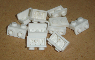 Lego 252520-X (99781) bracket 1x2 - 1x2 10 ks POUŽITÉ