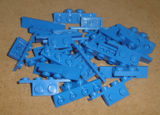 Lego 250008-3X (2436, 2436b, 28802) bracket 1x2 - 1x4 20 ks POUŽITÉ