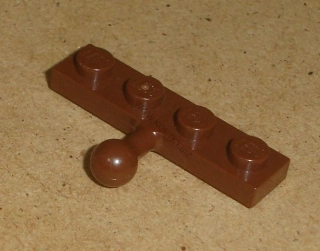 Lego 258830 (3184) destička speciální 1x4, tažné 1 ks POUŽITÉ