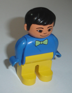 Lego Duplo D82730 (4555pb120) figurka muž s motýlkem POUŽITÉ