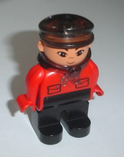 Lego Duplo D82960 (4555pb051) figurka muž, železničář POUŽITÉ