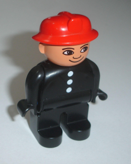 Lego Duplo D83160 (4555pb114) figurka muž, hasič POUŽITÉ