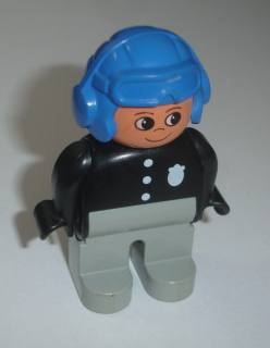 Lego Duplo D83220 (4555pb063) figurka muž, policista POUŽITÉ