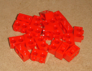 Lego 506670-X (32000) technic kostka 1x2 20 ks POUŽITÉ