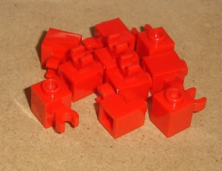 Lego 150410-X (60475b) kostky s úchytem 10 ks POUŽITÉ