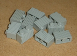 Lego 151685-X (2877) kostky žebrované 10s POUŽITÉ
