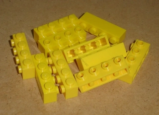 Lego 153135-X (30414) kostky speciální 10 ks POUŽITÉ