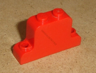 Lego 390090 (fabaj1) zakulacená kostka 1x4x2 1 ks POUŽITÉ