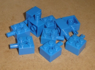 Lego 153330-X (6232) kostka s pinem 10 ks POUŽITÉ