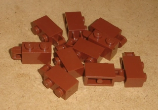 Lego 151335-X (34816) kostka speciální 1x2 10 ks POUŽITÉ