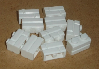 Lego 151915-X (98283) kostky ve tvaru cihly, zdi 10 ks POUŽITÉ