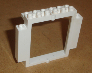 Lego 400286 (30101) rám 2x8x6 pro otočné dveře 2x5x5 1 ks POUŽITÉ