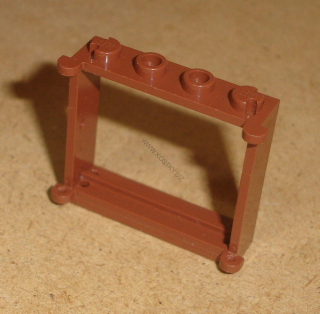 Lego 400732 (3853) okno 1x4x3 1 ks POUŽITÉ