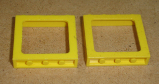 Lego 400752-3X (4033) okno 1x4x3 vlak 2 ks POUŽITÉ