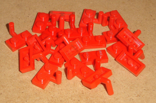 Lego 250302-X (4623) destička speciální 1x2, tažné 20 ks POUŽITÉ
