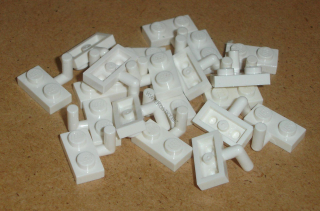 Lego 250304-X (4623, 88072) destička speciální 1x2, tažné 20 ks POUŽITÉ