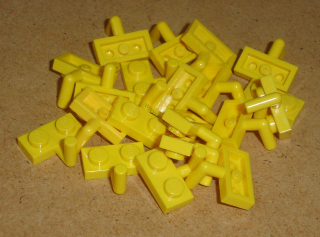 Lego 250305-X (4623, 88072) destička speciální 1x2, tažné 20 ks POUŽITÉ
