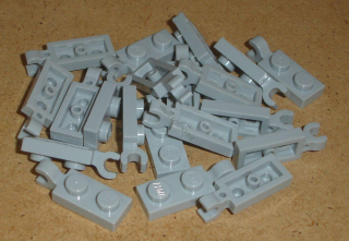 Lego 250309-X (63868) destička speciální 1x2, klip 20 ks POUŽITÉ